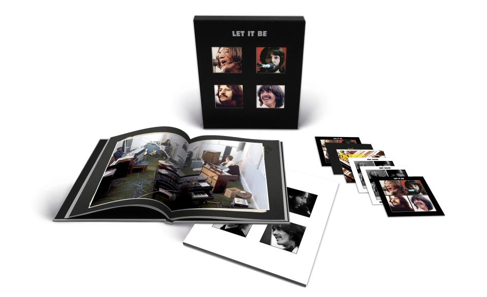 The Beatles’ “Let It Be Special Edition” super deluxe edition with 5 CDs and one BluRay - Credit: Courtesy Apple