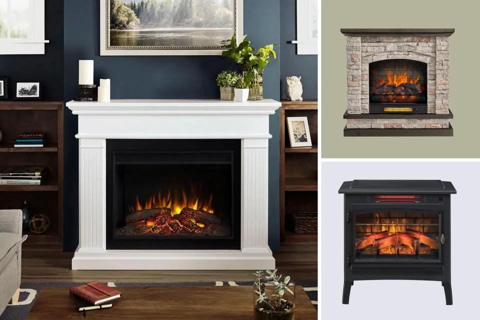 Composite of Electric Fireplaces