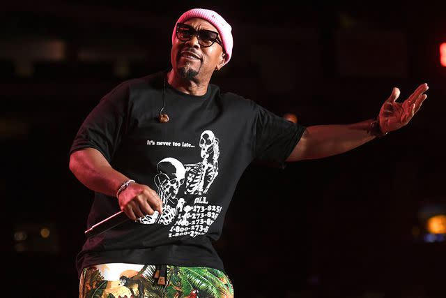 Paras Griffin/Getty Timbaland performs in New Orleans in July 2019