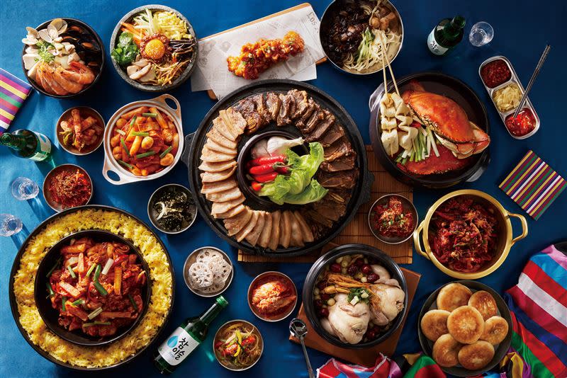 台北喜來登「十二廚」韓國美食節開跑。（圖／台北喜來登提供）
