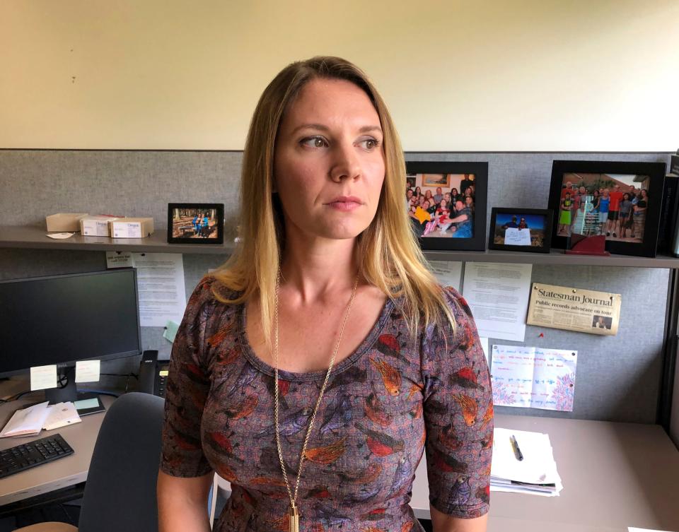 Ginger McCall, Oregon's first public records advocate, resigned after being faced with what she thought was undue interference and disrespect shown by Gov. Kate Brown's general counsel.