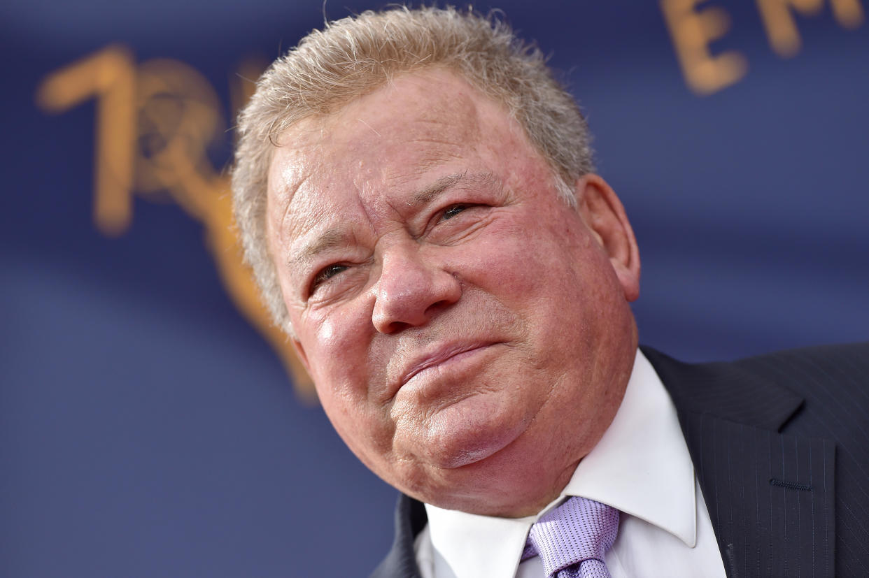 LOS ANGELES, CA - SEPTEMBER 08:  William Shatner attends the 2018 Creative Arts Emmy Awards at Microsoft Theater on September 8, 2018 in Los Angeles, California.  (Photo by Axelle/Bauer-Griffin/FilmMagic)