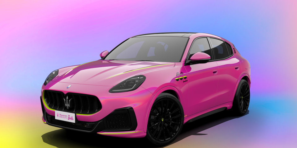 maserati grecale barbie neiman marcus car