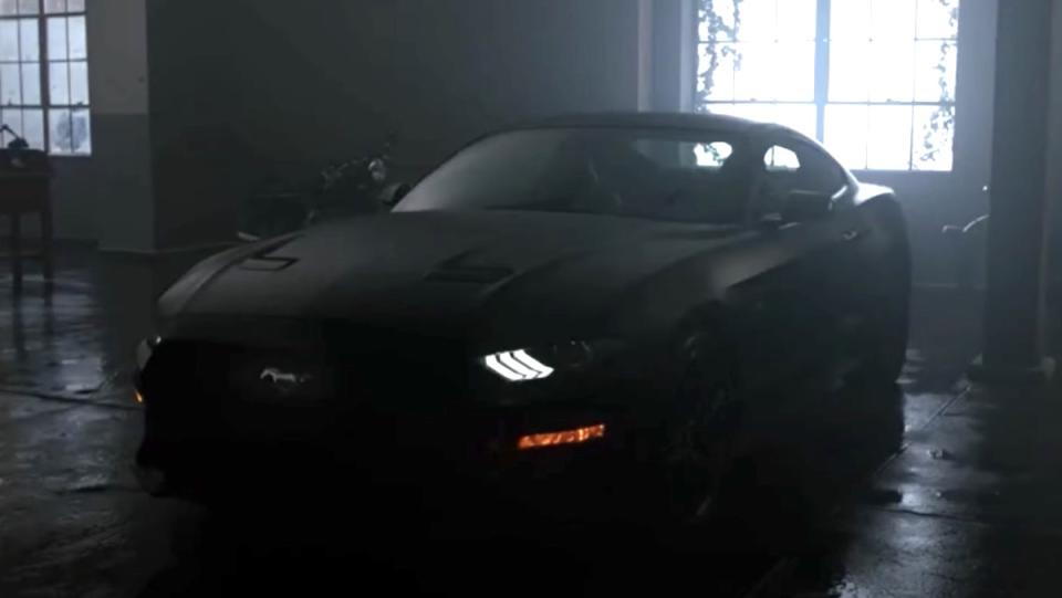 Young Bruce Wayne's Mustang Batmobile from Gotham