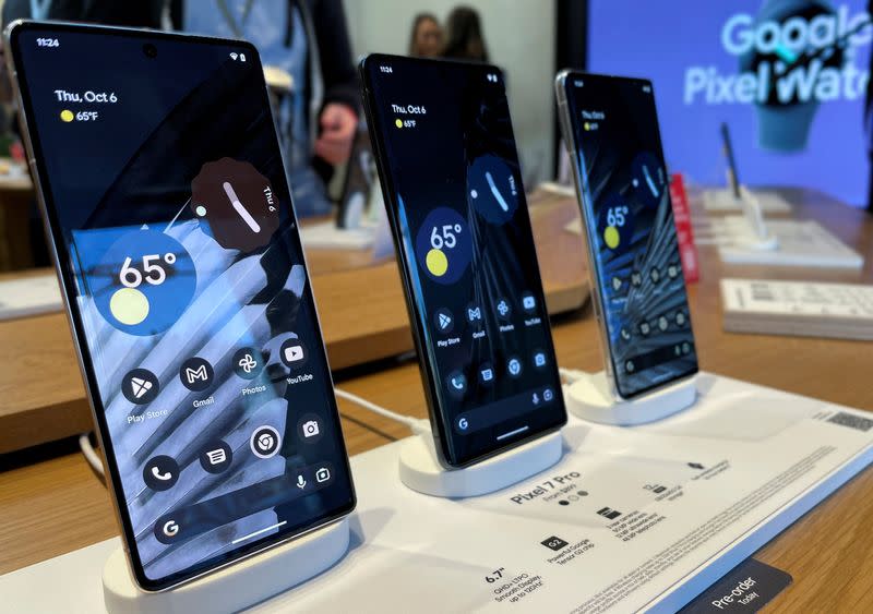 Google launches new Pixel 7 smartphones and other devices in New York