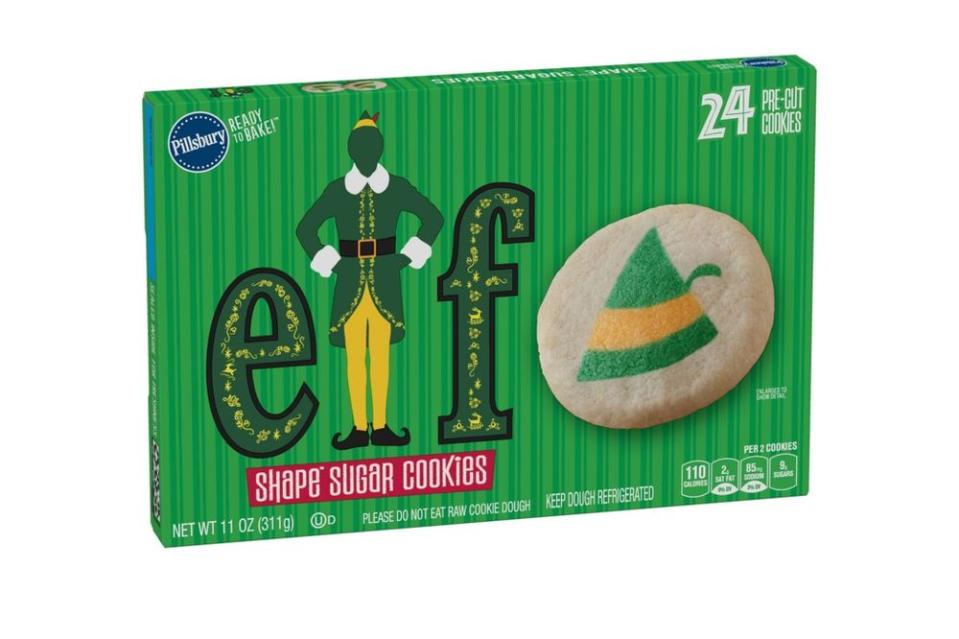 <em>Elf </em>sugar cookies