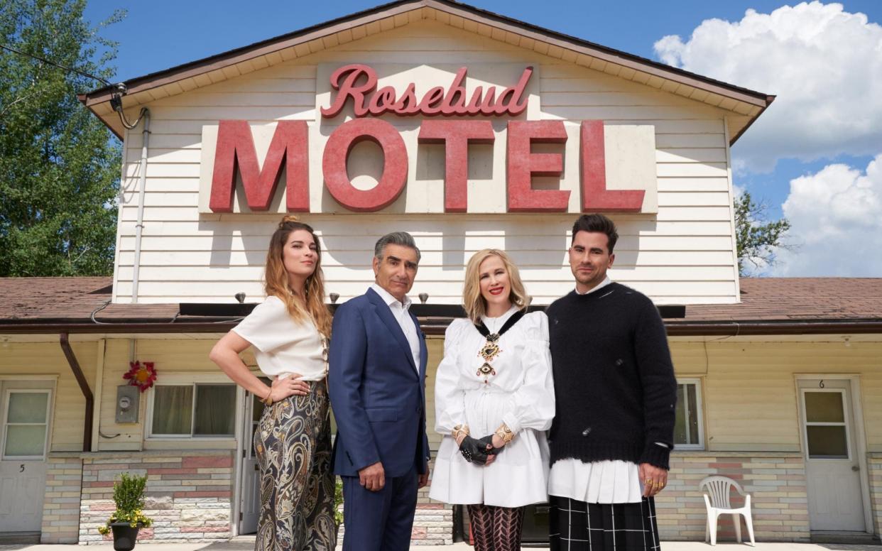 Coming up Roses: Schitt's Creek has finally blossomed into an award-winning success - Netflix