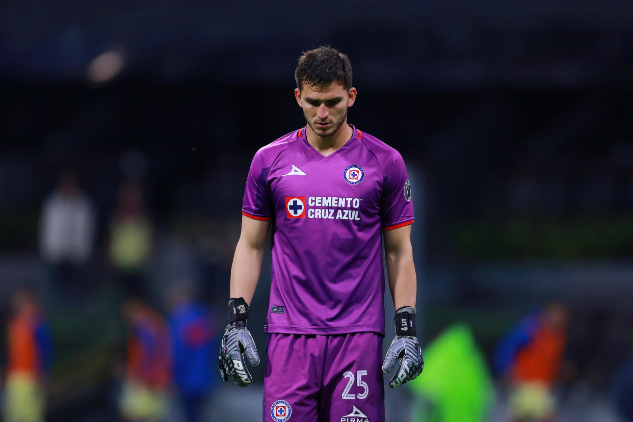 Sebastián Jurado ha recibido siete goles en los tres partidos que ha jugado en el Apertura 2023. (Mauricio Salas/Jam Media/Getty Images)