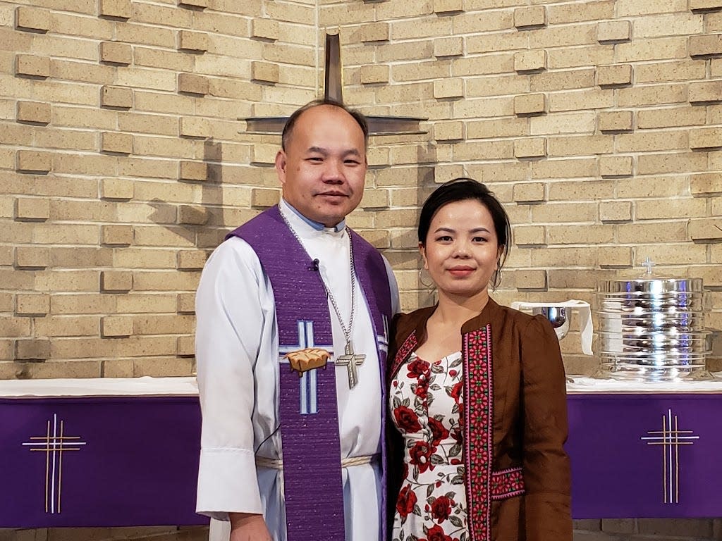 The Rev. Moua Vang and his wife, Kou Thao, lead the Hmong ministry at Benediction Lutheran Church on Milwaukee's northwest side.