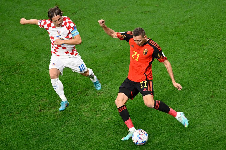 Partido entre Croacia y Bélgica