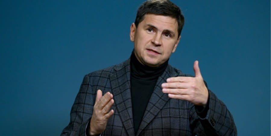 Ukrainian presidential aide Mykhailo Podolyak