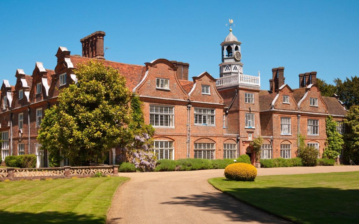 Rothamsted Manor, in the grounds of Rothamsted Research, near Harpenden - www.alamy.com