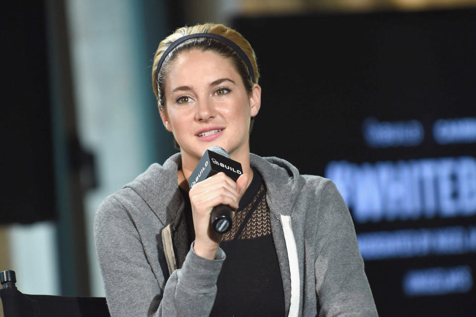 Shailene Woodley has an unwinding routine