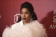 Angela Bassett arrives at the African-American Film Critics Association Awards on Wednesday, March 1, 2023, at The Beverly Wilshire Hotel in Beverly Hills, Calif. (Photo by Richard Shotwell/Invision/AP)