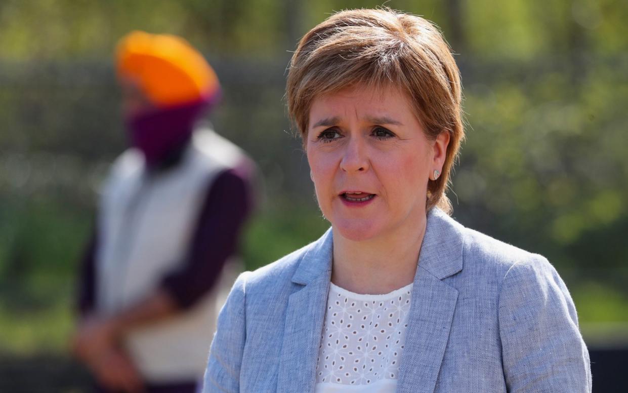 Scottish First Minister and leader of the Scottish National Party (SNP) Nicola Sturgeon - Russell Cheyne/Getty Images Europe 