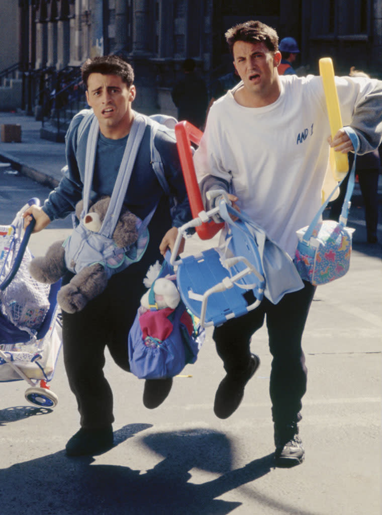 Chandler Bing and Joey Tribbiani (Friends)