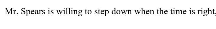 Jamie Spears's filing from Aug. 12. 