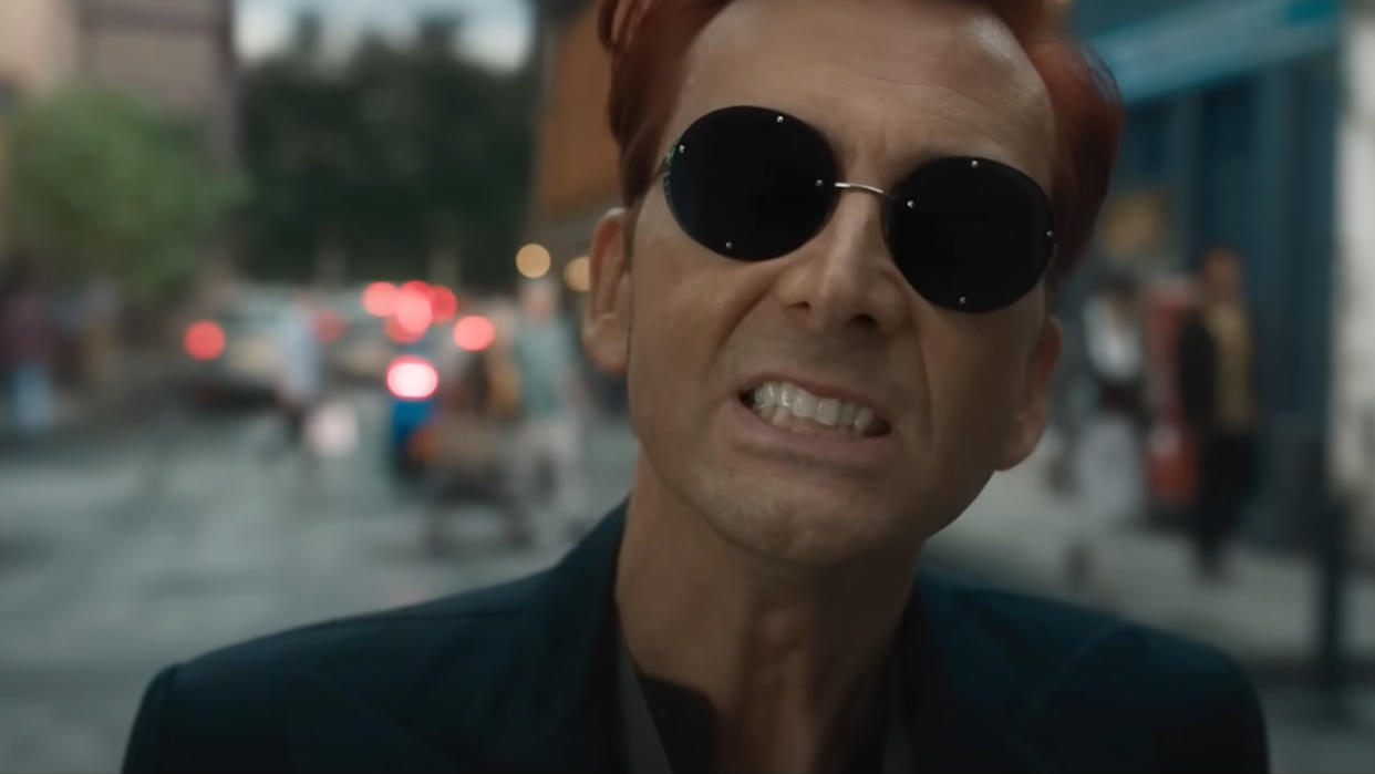  David Tennant in Good Omens. 