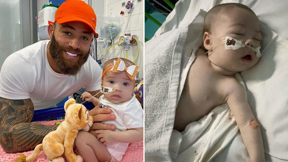 Ashley Cain urged his followers on social media to register and become a donor, after his daughter, Azaylia was diagnosed with Acute Myeloid Leukaemia. Source: Instagram/mrashleycain