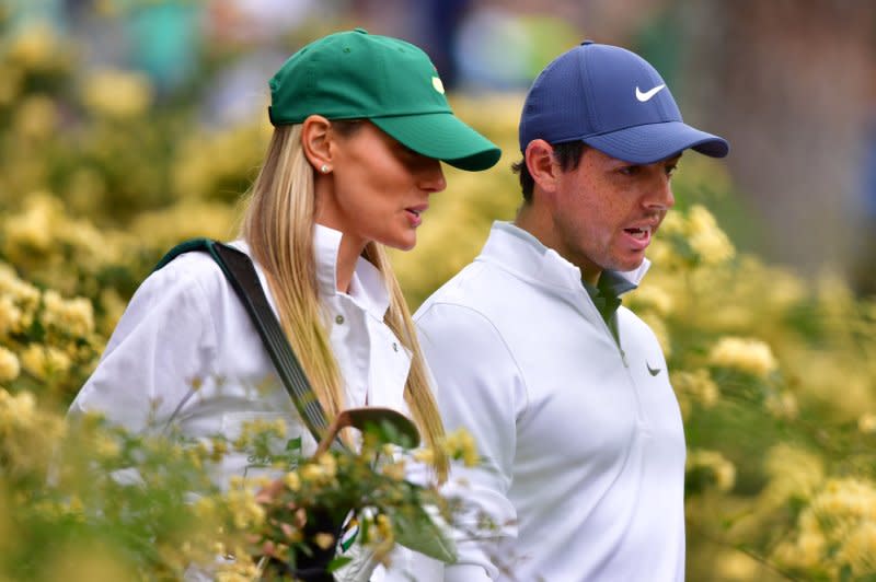 Rory McIlroy and Erica Stoll married in 2017 and have a daughter together. File Photo by Kevin Dietsch/UPI