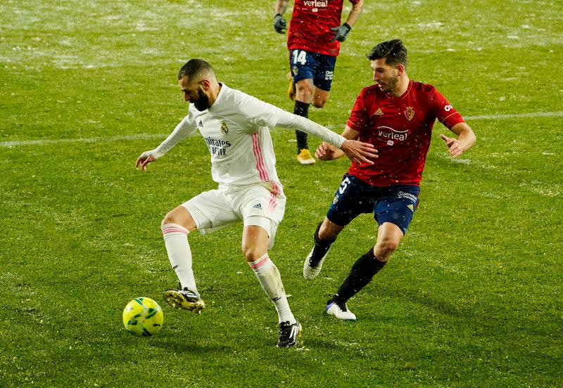 La Liga Santander - Osasuna v Real Madrid