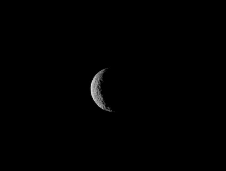 Thia NASA image obtained on March 6, 2015 shows Ceres, taken by the Dawn spacecraft on March 1, just a few days before the mission achieved orbit