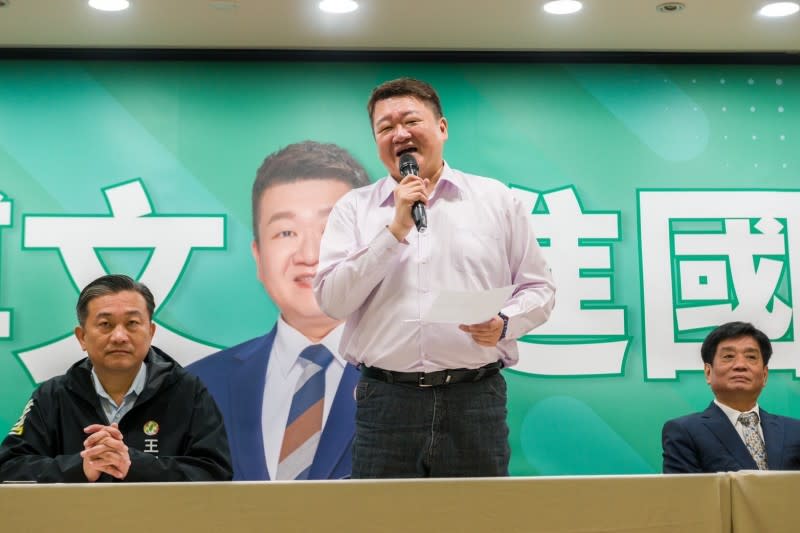 20230322-民進黨新北市黨部主委何博文22日宣布投入新北第一選區立委。（何博文辦公室提供）