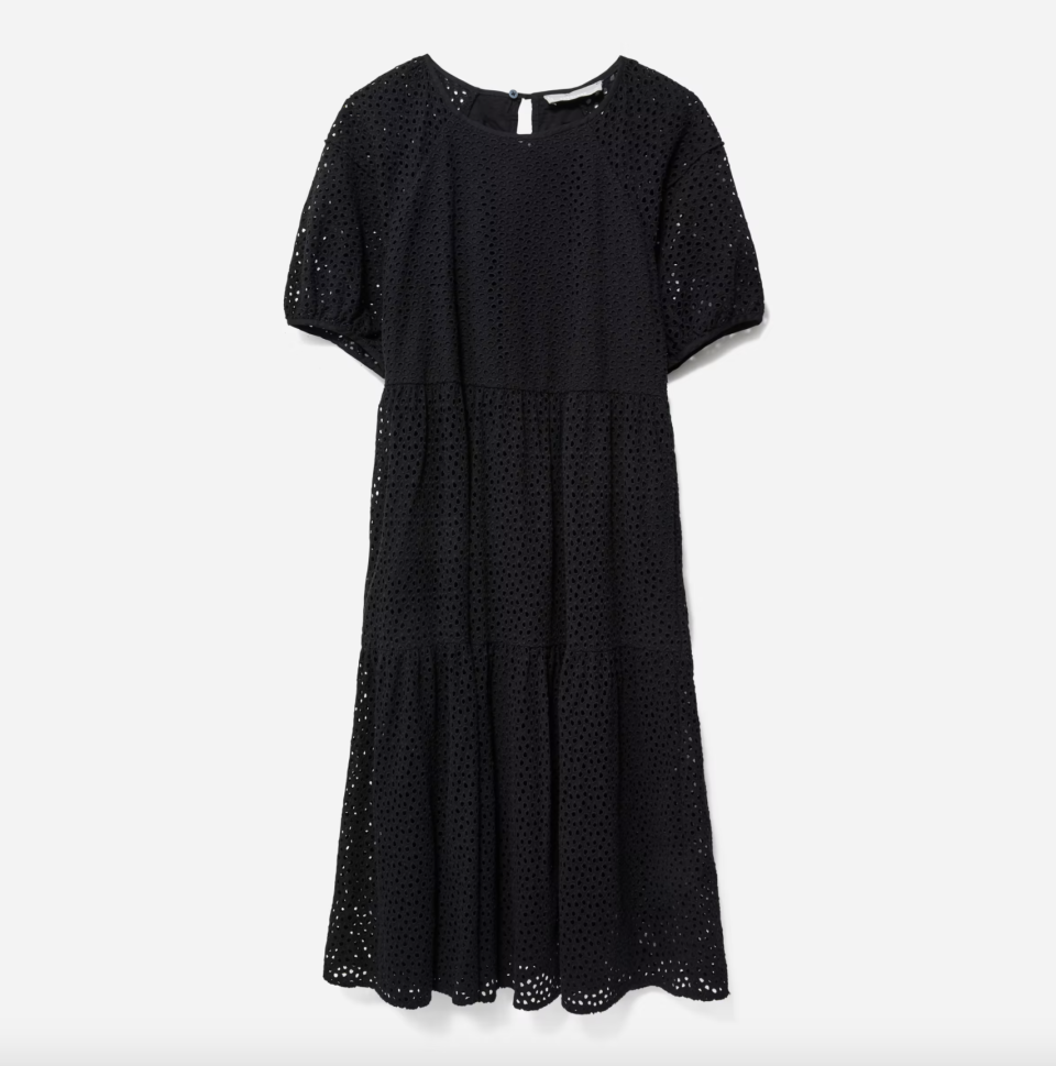 Tiered Eyelet Dress