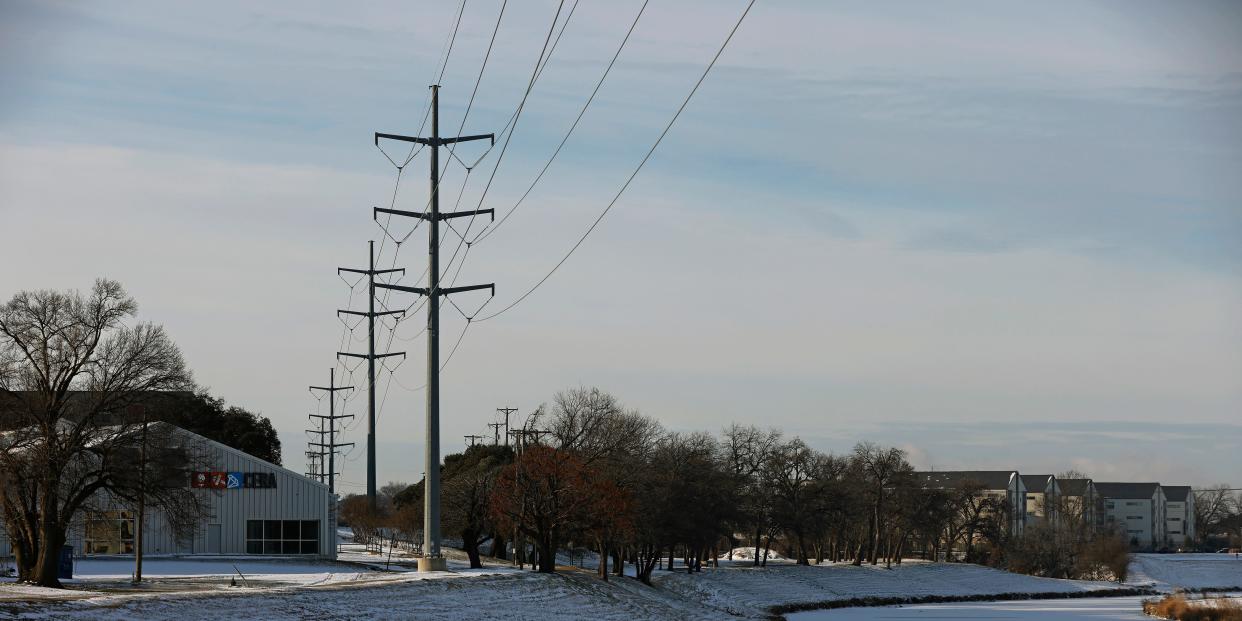 Winter storm texas