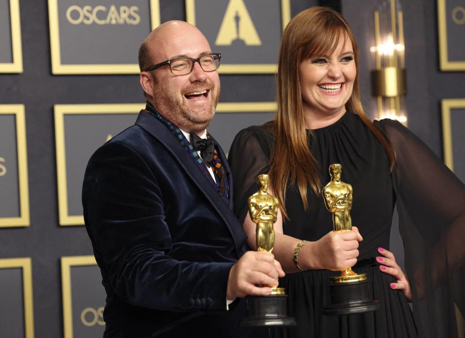 Patrice Vermette and Zsuzsanna Sipos - Credit: REUTERS