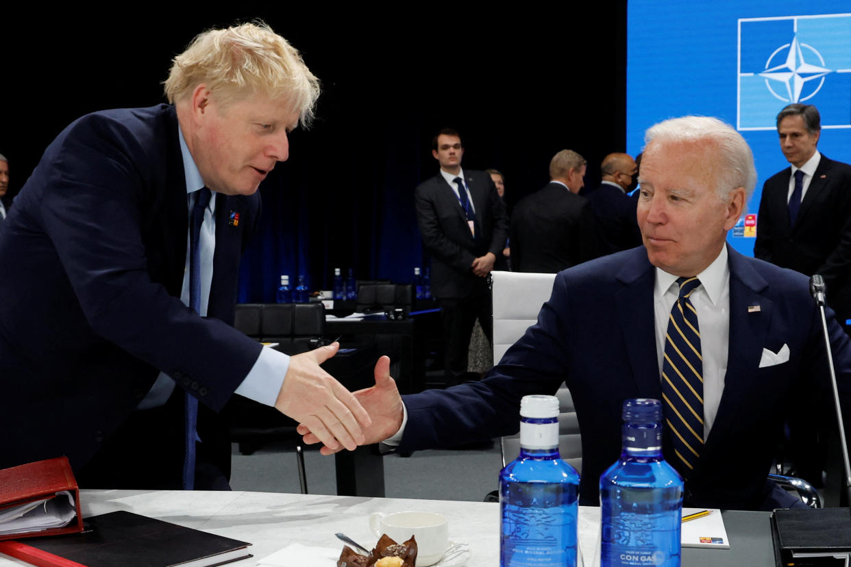 Climate change: Boris Johnson and Joe Biden