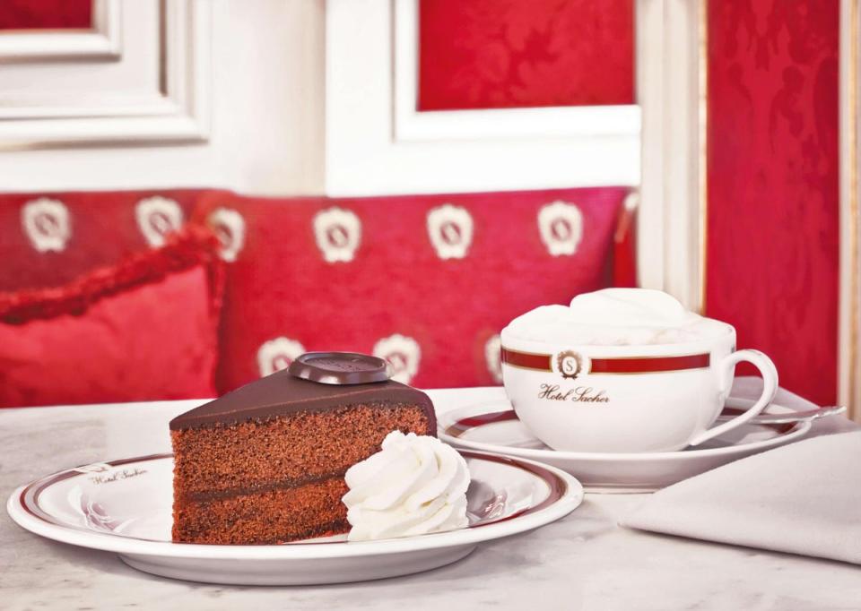 Indulge in an authentic Sachertorte (Hotel Sacher)