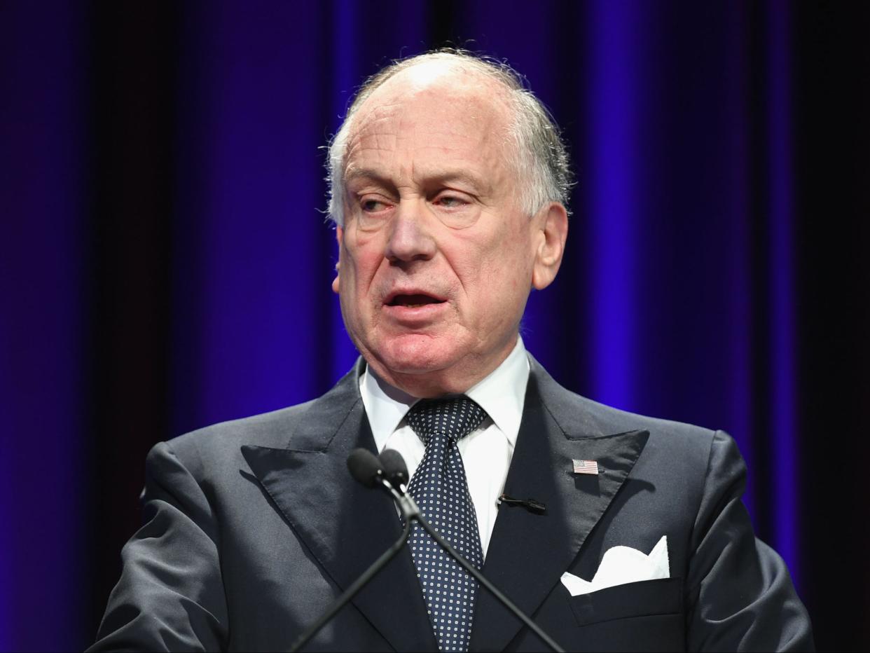 Ronald S Lauder, president of the Jerusalem Post NY Annual Conference and President of the World Jewish Congress speaks onstage during The Jerusalem Post NY Annual Conference at Marriott Marquis Times Square on 7 May 2017 in New York City ((Getty Images for RSL Management Corp))