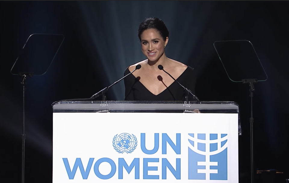 Photo credit: YouTube UN Women Speech