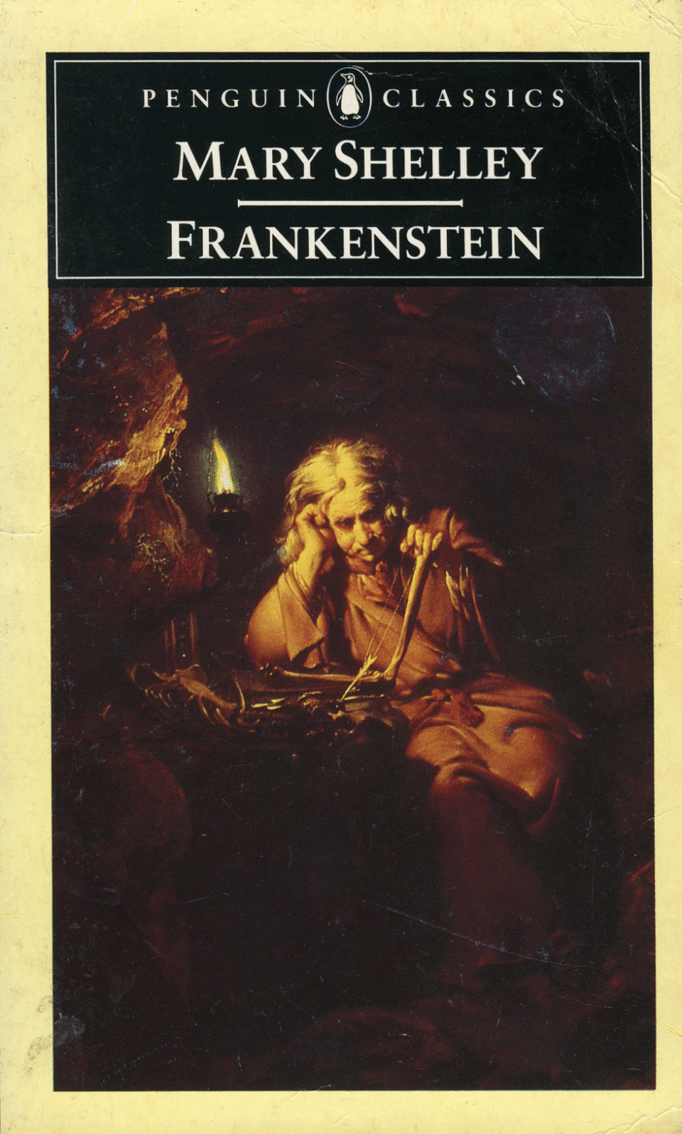 Frankenstein, by Mary Shelley