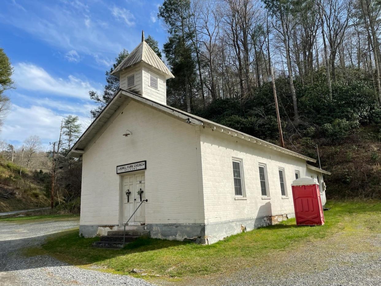 Community members affiliated with Laurel Fork Church in Marshall expressed concerns about a proposed meditation retreat center, including increased traffic and noise.