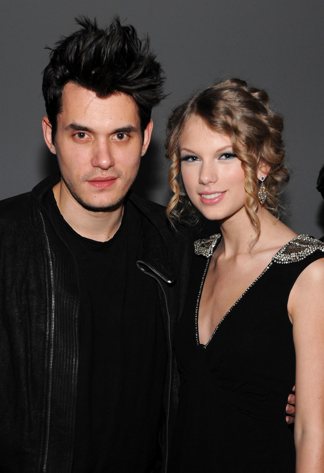 NEW YORK - DECEMBER 08:  Musicians John Mayer (L) and Taylor Swift attend the launch of VEVO, the world's premiere destination for premium music video and entertainment at Skylight Studio on December 8, 2009 in New York City.  (Photo by Dimitrios Kambouris/Getty Images for VEVO)