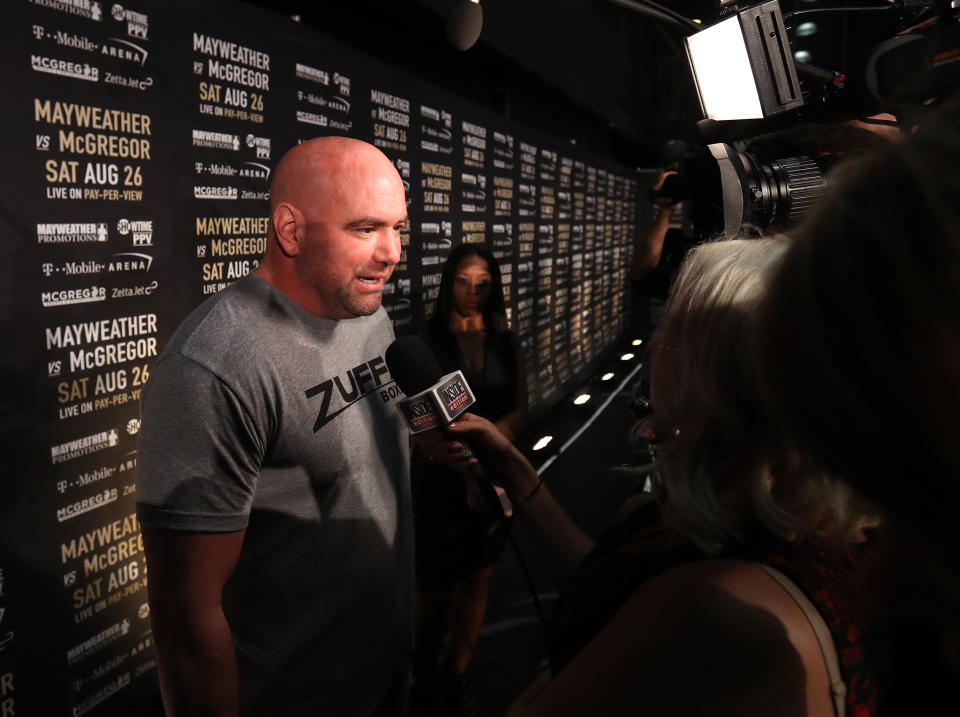 Dana White confident that Floyd Mayweather vs Conor McGregor numbers could top pay-per-view records