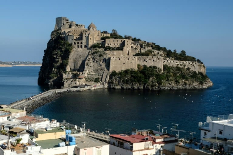 The G7 meeting of interior ministers is being held at the Aragonese Castle of Ischia, an island off Naples, which for first time will include representatives of tech giants Microsoft, Google, Facebook and Twitter