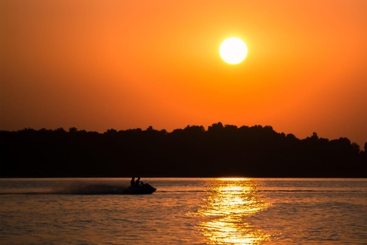 This shot is from beautiful Grand Lake.