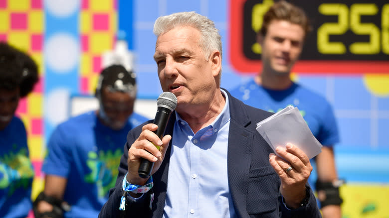 Marc Summers at live Double Dare