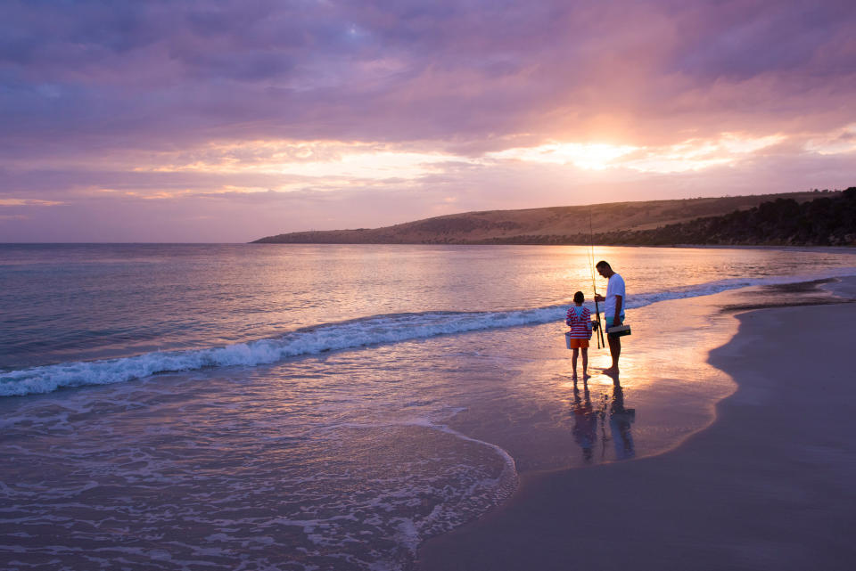 Sunset at Antechamber Bay (Photo: © South Australian Tourism Commission)
