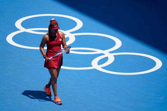 Naomi Osaka is targeting a gold medal