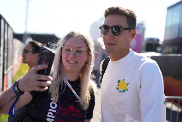 George Russell finished fastest in opening practice at Zandvoort 