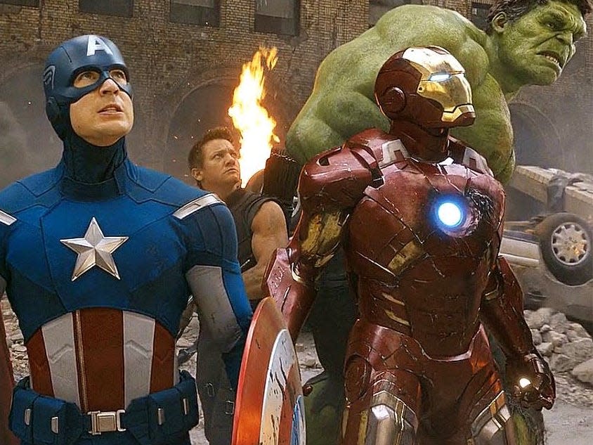 the avengers 2012