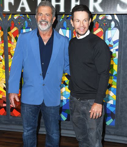Steve Granitz/FilmMagic Mel Gibson and Mark Wahlberg
