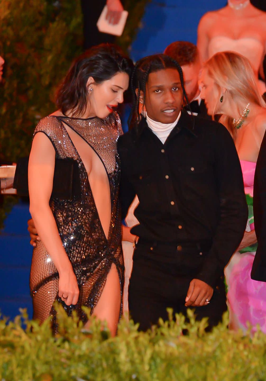 new york, ny may 01 kendell jenner and asap rocky attend rei kawakubocomme des garcons art of the in between at metropolitan museum of art on may 1, 2017 in new york city photo by raymond hallgc images