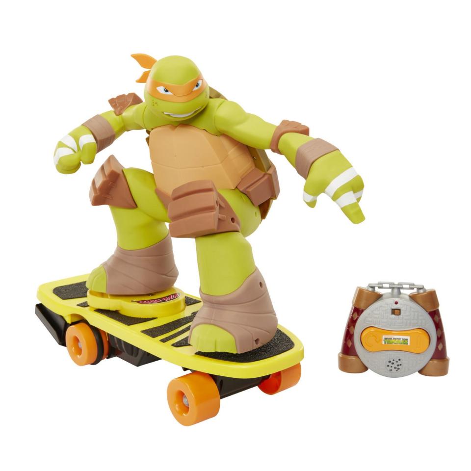 <p><a rel="nofollow noopener" href="http://www.walmart.ca/en/ip/teenage-mutant-ninja-turtles-xpv-remote-control-skateboarding-mikey/6000195942073" target="_blank" data-ylk="slk:Teenage Mutant Ninja Turtles XPV Remote Control Skateboarding Mikey;elm:context_link;itc:0;sec:content-canvas" class="link ">Teenage Mutant Ninja Turtles XPV Remote Control Skateboarding Mikey</a><br> $69.97 </p>