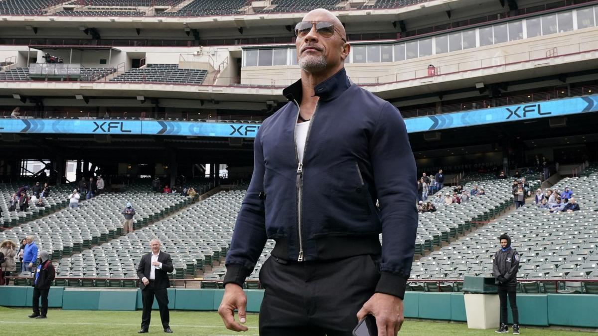 Dwayne The Rock Johnson would love to see Travis Kelce playing in the XFL