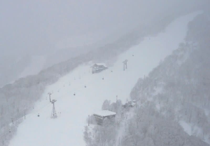 ▲北海道警方3日接獲通報，稱利尻山發生雪崩，有人受困。示意圖。（圖／美聯社／達志影像）